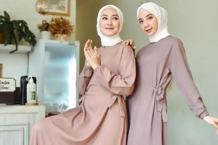 Baju Gamis Terbaru dengan Model Kekinian